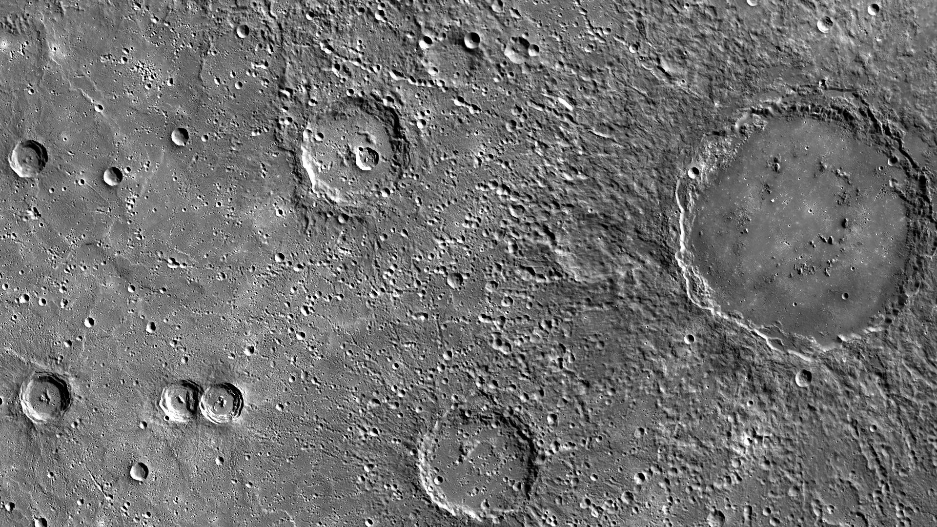 Меркурий Планета кратеры