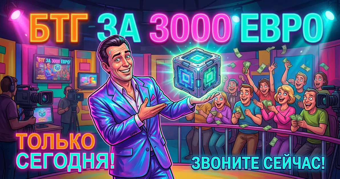 БТГ за 3000 евро (фейк)