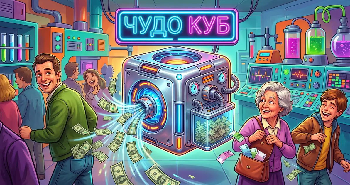 Чудо куб генерирующий 5кВт электроэнергии